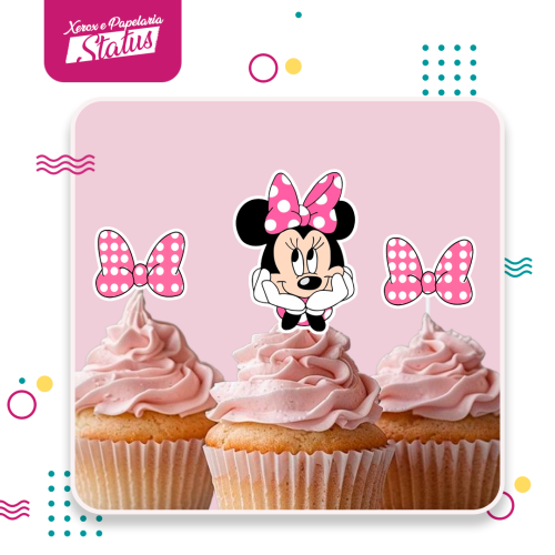 Topper de Doce Minnie
