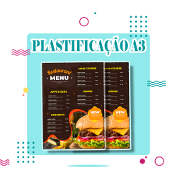 Plastificação A3